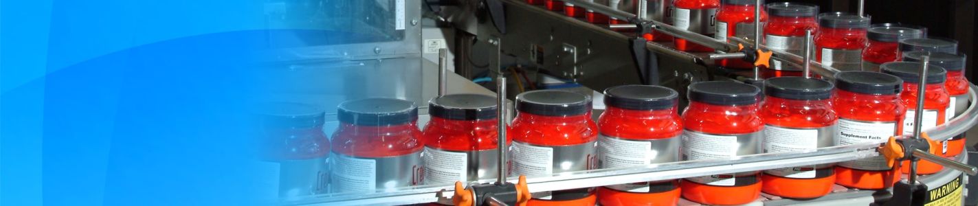 powdered-nutritional-drink-packaging-line-on-conveyer-belt